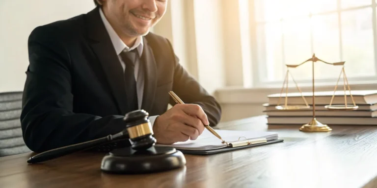 Springfield, MO Intellectual Property Lawyers with gavel and scales of justice.