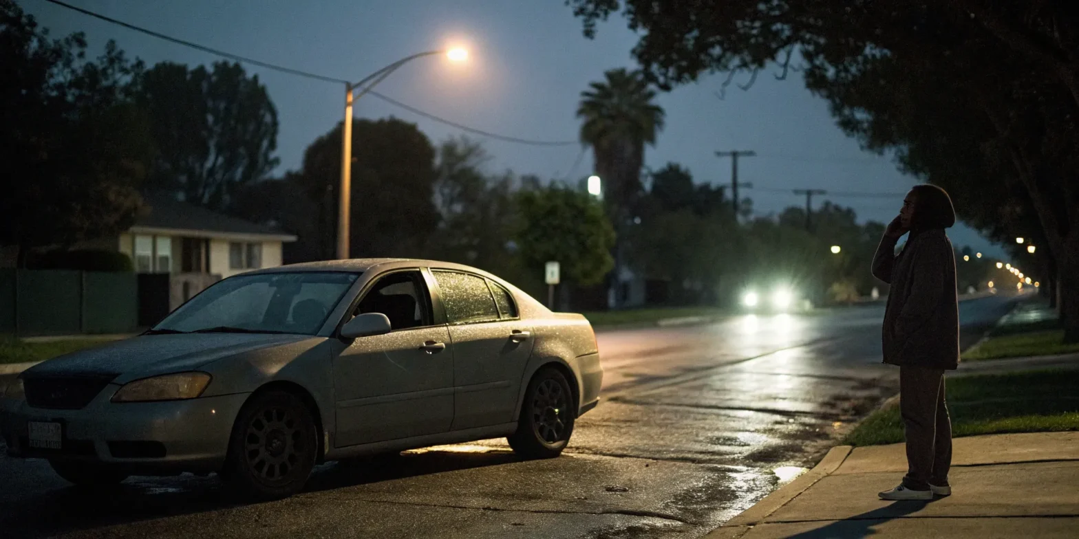 Car accident victim considering legal help.