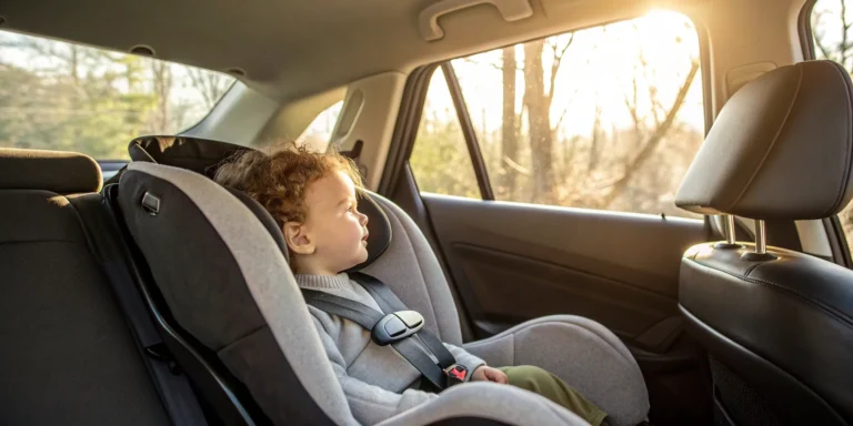 Safe car seat installation for children in Missouri.