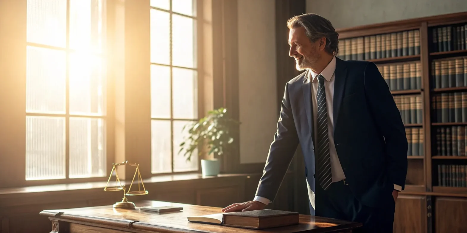 A trusted Joplin, MO personal injury attorney in their law office.