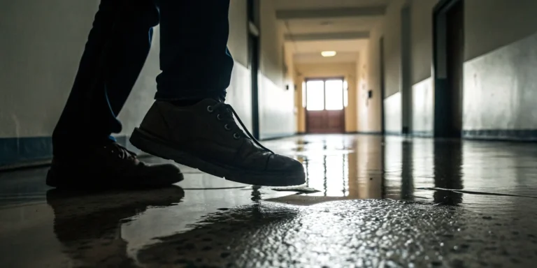 Proving negligence for a slip and fall case caused by a dangerous wet floor.